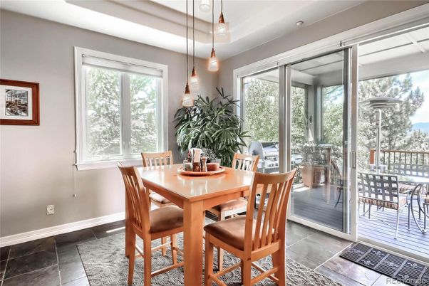 Dining room, Interior, Pendant Lights