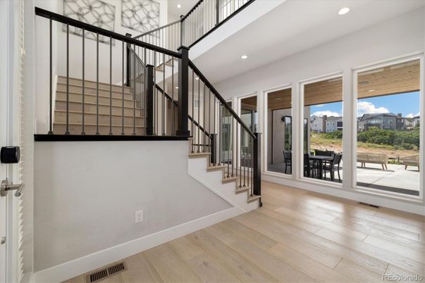 Interior, Recessed Lighting, Wood Texture Flooring