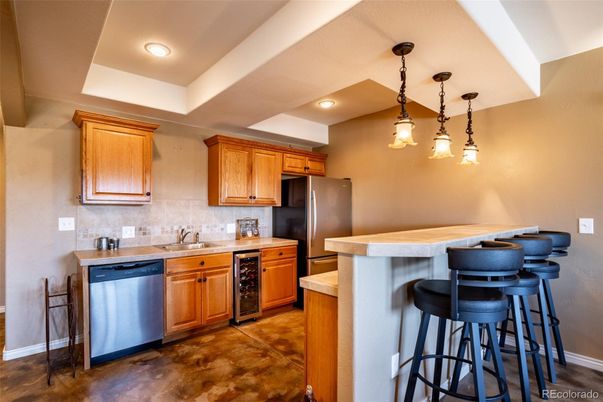 Interior, Kitchen, Pendant Lights, Recessed Lighting