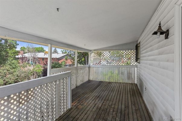 Exterior, Wood Texture Flooring