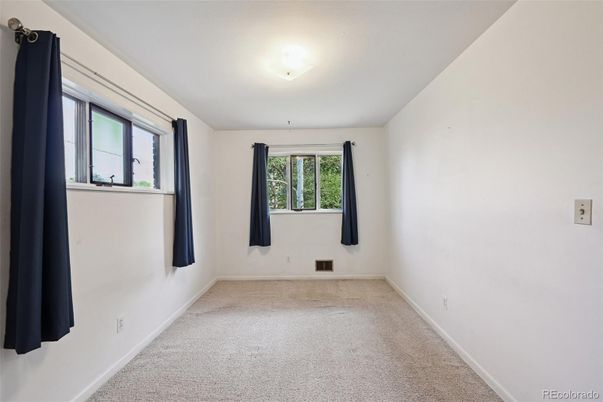Empty room, Interior