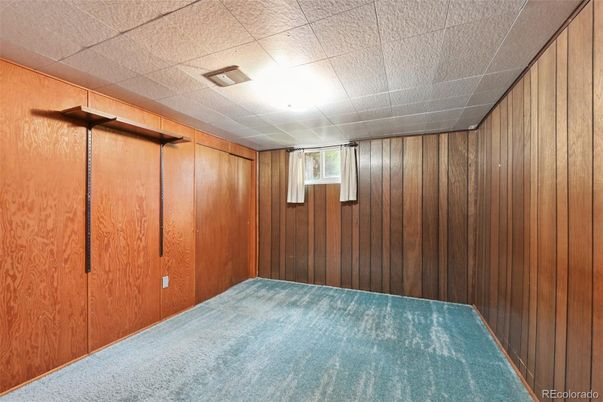 Empty room, Interior, Wooden Walls