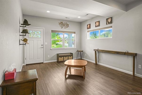 Interior, Recessed Lighting, Wood Texture Flooring