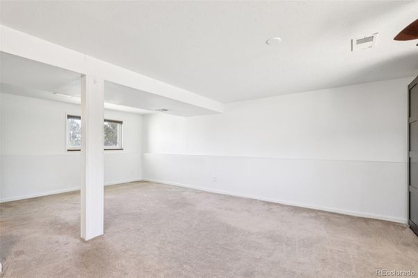 Empty room, Interior