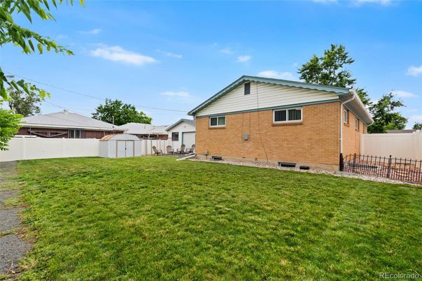 Backyard, Exterior