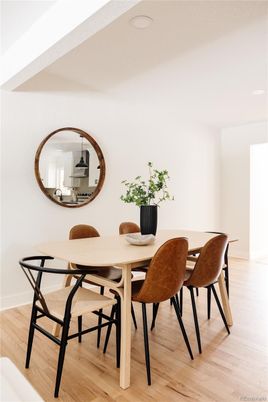Dining room, Interior, Wood Texture Flooring