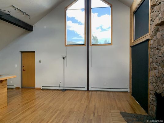 Empty room, Fireplace, Interior, Wood Texture Flooring