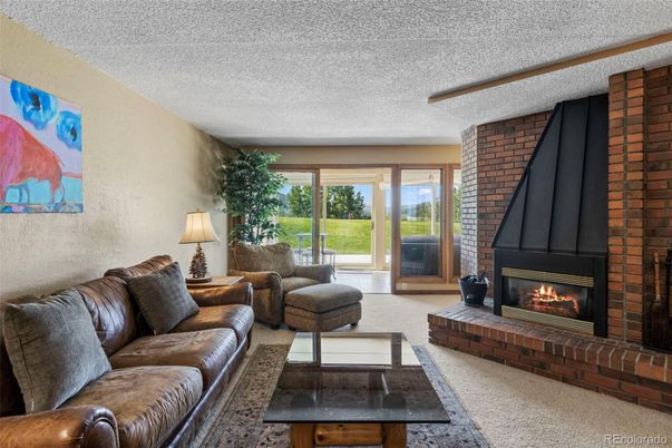 Fireplace, Interior, Living room, Stone Walls