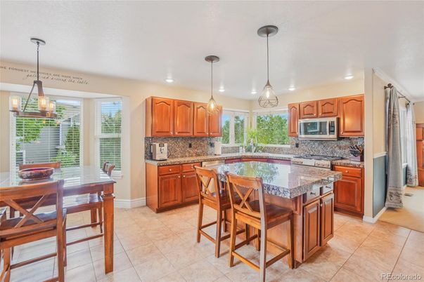 Dining room, Interior, Kitchen, Pendant Lights, Recessed Lighting