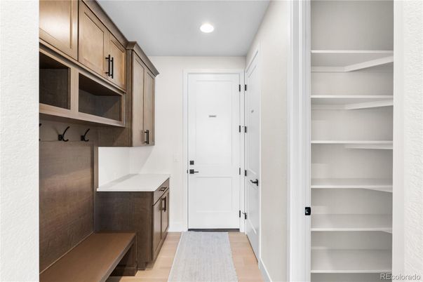 Interior, Recessed Lighting, Wood Texture Flooring