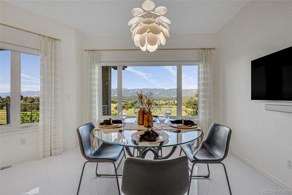 Dining room, Interior, Pendant Lights