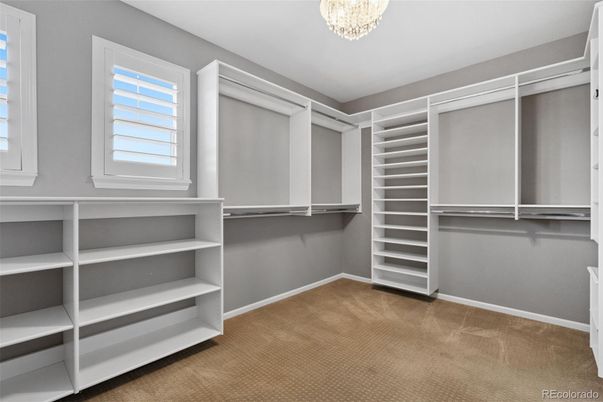 Interior, Walk-in Closets
