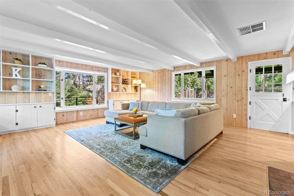 Interior, Living room, Wood Texture Flooring, Wooden Walls