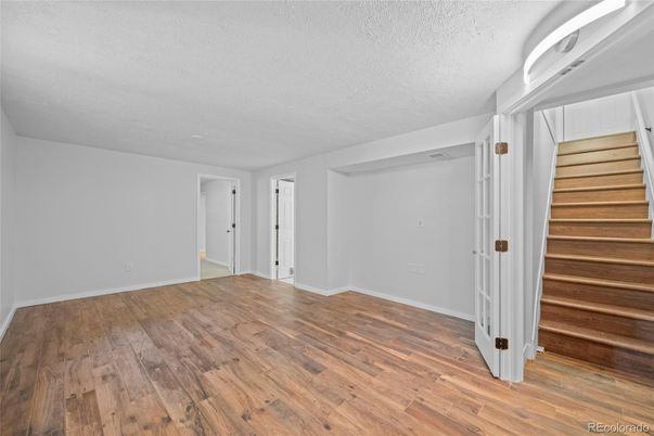 Empty room, Interior, Wood Texture Flooring