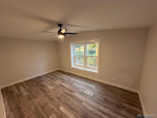Empty room, Interior, Wood Texture Flooring