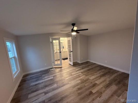 Empty room, Interior, Wood Texture Flooring