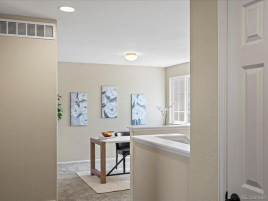Home Office, Interior, Recessed Lighting