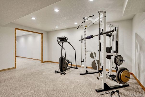 Fitness Equipment, Interior, Recessed Lighting