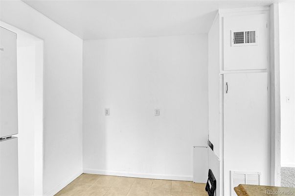 Empty room, Interior