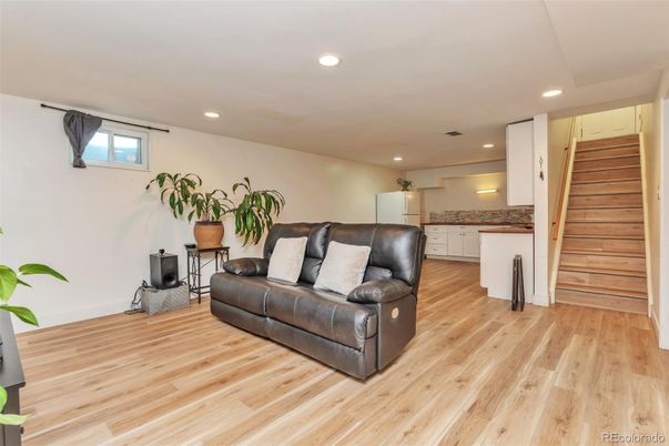 Interior, Recessed Lighting, Wood Texture Flooring