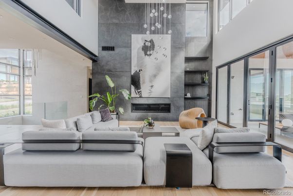 Fireplace, Interior, Living room, Wood Texture Flooring