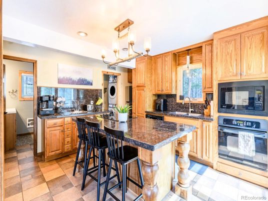 Chandelier, Interior, Kitchen, Recessed Lighting, Washer