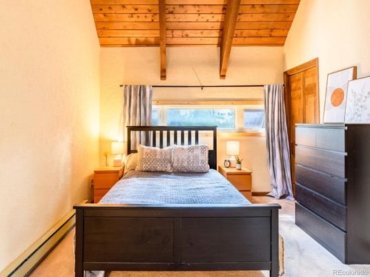 Bedroom, Interior, Wooden Beams, Wooden Ceilings