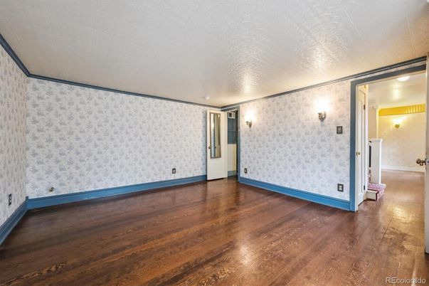 Empty room, Interior, Wood Texture Flooring