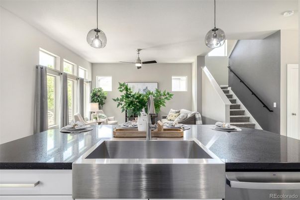Interior, Kitchen, Pendant Lights