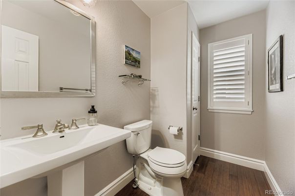 Bathroom, Interior, Wood Texture Flooring