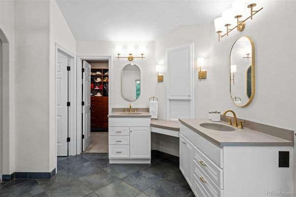 Bathroom, Dual Sink Vanities, Interior, Walk-in Closets