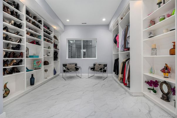 Interior, Marble, Recessed Lighting, Walk-in Closets