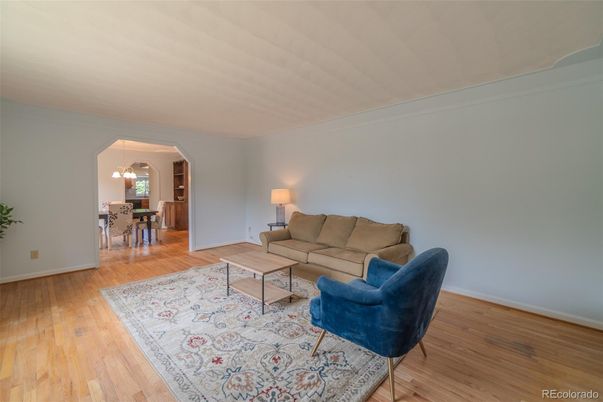 Dining room, Interior, Living room, Pendant Lights, Wood Texture Flooring