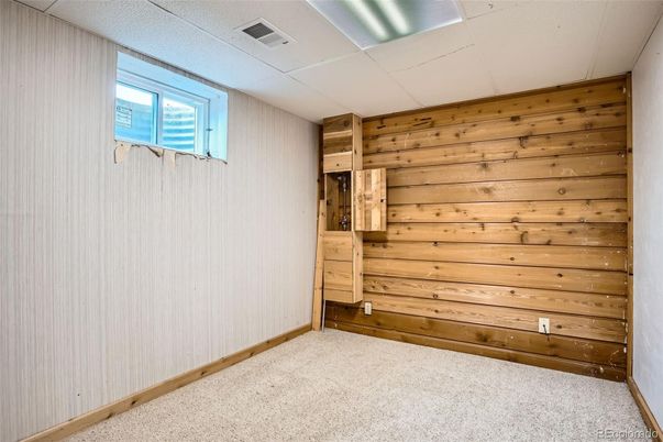 Empty room, Interior, Wooden Walls