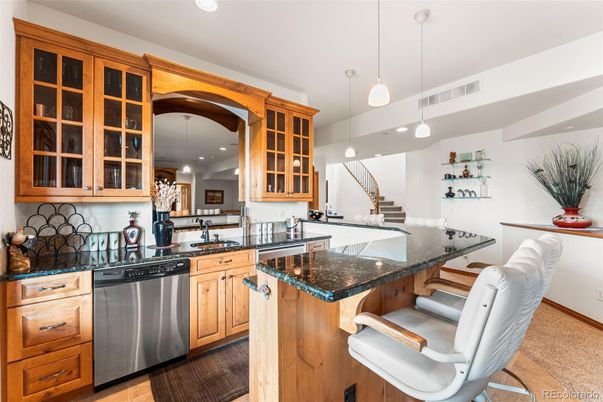 Interior, Kitchen, Pendant Lights, Recessed Lighting