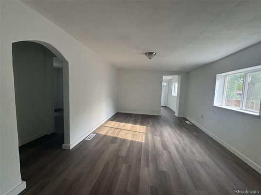 Empty room, Interior, Wood Texture Flooring