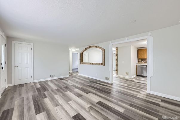 Empty room, Interior, Wood Texture Flooring