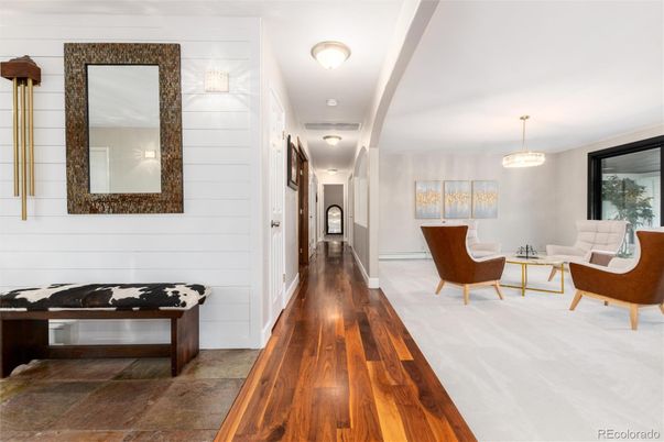 Interior, Pendant Lights, Wood Texture Flooring