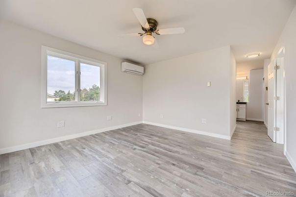 Empty room, Interior, Wood Texture Flooring