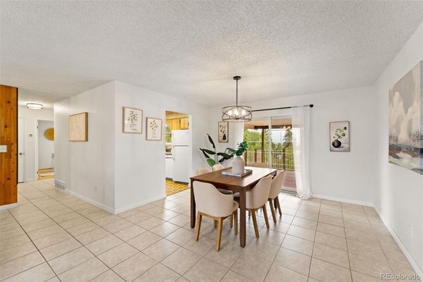 Dining room, Interior, Pendant Lights