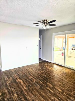 Empty room, Interior, Wood Texture Flooring
