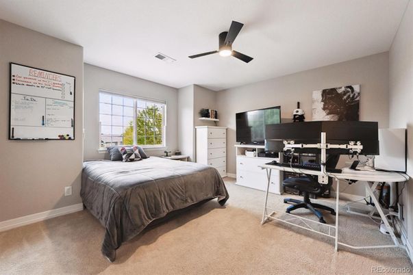 Bedroom, Home Office, Interior
