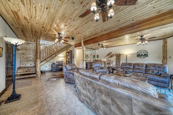 Interior, Living room, Wooden Ceilings, Wooden Walls