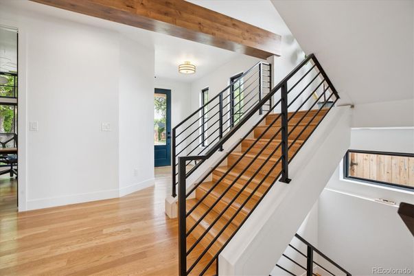 Interior, Wooden Beams, Wood Texture Flooring