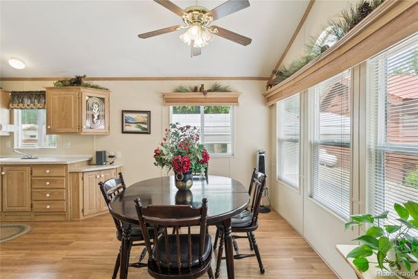 Dining room, Interior, Wood Texture Flooring