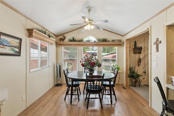 Dining room, Interior, Wood Texture Flooring