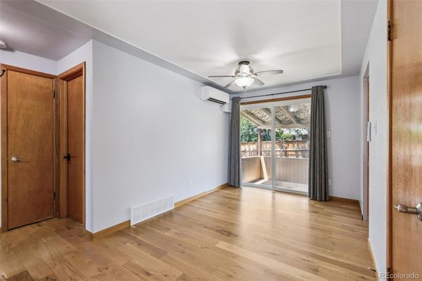 Empty room, Interior, Wood Texture Flooring