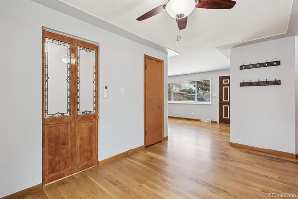 Empty room, Interior, Wood Texture Flooring