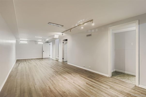 Empty room, Interior, Wood Texture Flooring