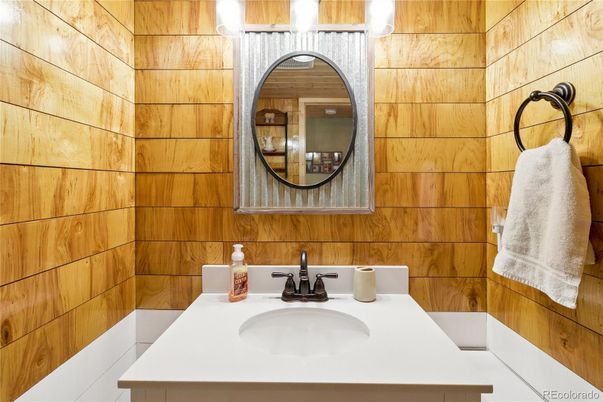Bathroom, Interior, Wooden Walls